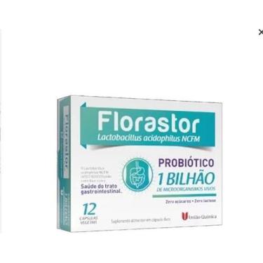 Imagem de Florastor 1 Bilhao Probiotico Com 12 Capsulas - União Química