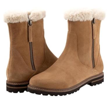 Imagem de Trotters Bota feminina Forever Fashion, Camurça bege, 9