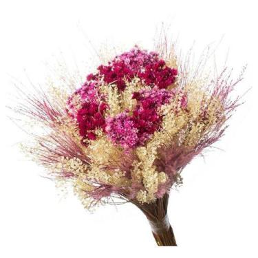 Imagem de Buque Flor Seca Desidratada Sementinha presente - Pense Flores, Rosa, 