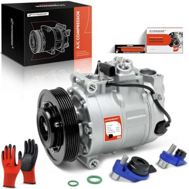 Imagem de A-Premium Compressor De Ar Condicionado Premium Com Embreagem Compatível Audi A4 2006-2008, Q7 2011-2015, Quattro 2005-2009, 3.0L 3.2L