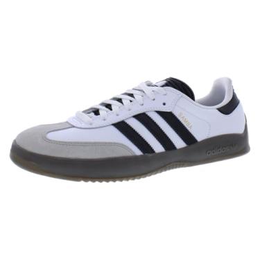 Imagem de adidas Tênis masculino Ftwwht/Cblack Puig Samba FTWR WhiteCore Preto/GUM5 5 EUA, Preto, 13 Wide