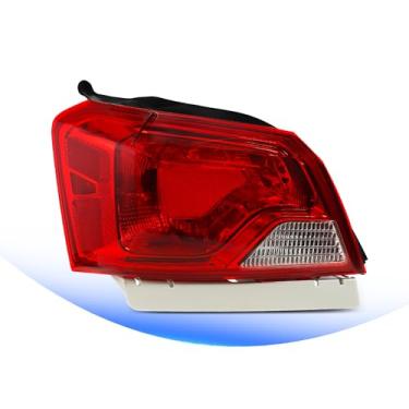 Imagem de STRECOS Luz traseira de halogêneo para Chevy Impala 2014 2015 2016 2017 2018 2019 2020 Chevy Impala lanterna traseira substituição original conjunto de lâmpada de freio de parada traseira substitui