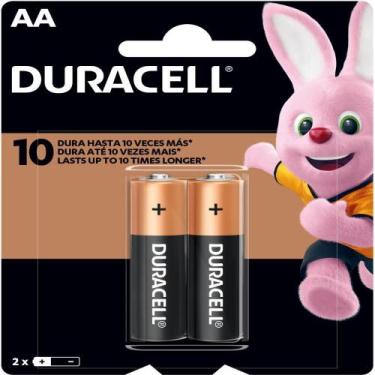 Imagem de Pilha Alcalina Pequena AA - Duracell