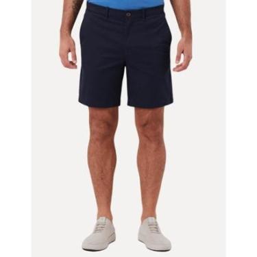 Imagem de Bermuda Original Penguin Masculina Slim Sarja Botton Chino Azul Marinho-Masculino