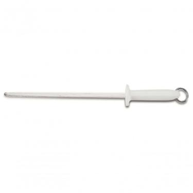 Imagem de Chaira Estriada Tramontina Profissional Com Haste Em Aço Carbono E Cabo De Polipropileno Branco 14"