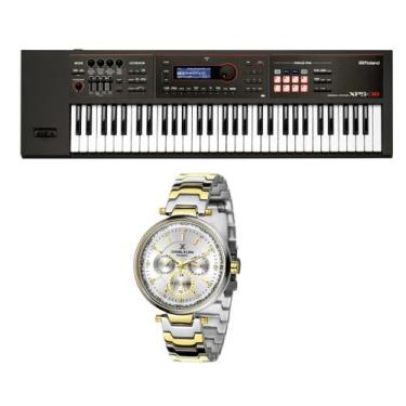 Imagem de Kit Teclado Sintetizador Roland XPS30 e Relógio Dk11253-3