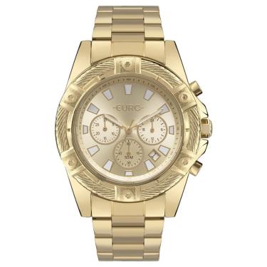 Imagem de Relógio Euro Feminino Ref: Eujs25Ag/4D Cronógrafo Dourado