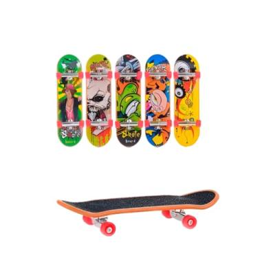 Imagem de Conjunto 5 Skates de Dedo Fingerboards Brinquedo Radical