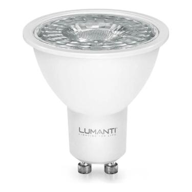 Imagem de 2X Lâmpada Dicroica Led Gu10 6500K Branca Fria Mr16 127-220V
