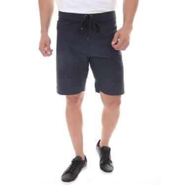 Imagem de Bermuda Aeropostale Masculino Boardshorts NYC Aero Tape Azul Marinho, 
