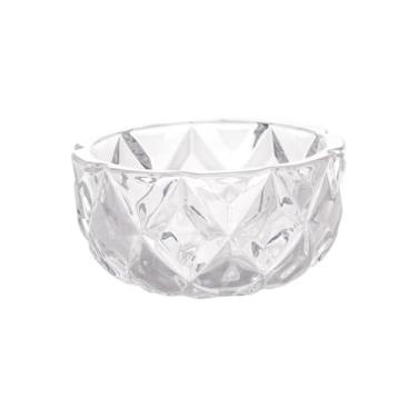 Imagem de Bowl de Cristal Diamond 11x5,5cm Elegância para Sobremesas Petiscos e Decoração de Mesa