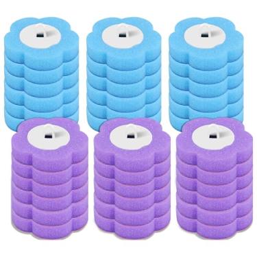 Imagem de XYDHQS Escova de vaso sanitário descartável, conjunto de limpador de suporte de parede para escova de vaso sanitário, kit de limpeza de vaso sanitário com abertura automática de tampa com alça