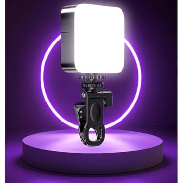 Imagem de Luz LED Portátil para Vídeo, Painel de Iluminação para Celular e Câmera, 2700K-5600K