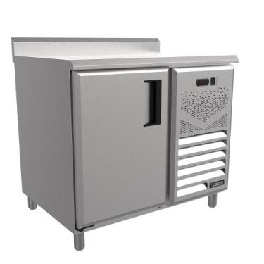 Imagem de Balcão Refrigerados Venâncio 100cm Linha Prime Inox Borda Espelhada 22