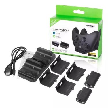 Imagem de Base Dock Carregador 2 Controle Xbox Series S X +2 Baterias