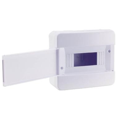 Imagem de Quadro De Distribuição De Sobrepor 8 Disjuntores Din Com Barramento - 600300027 - Forceline