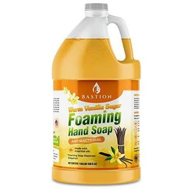 Imagem de Refil de sabonete espumante para mãos Bastion Warm Vanilla Sugar 1 gal