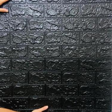 Imagem de Painel 3d Revestimento De Parede Tijolinho 70x70 Autocolante - Rdecors