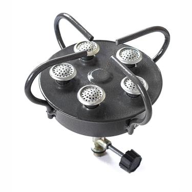 Imagem de Fogareiro Fogão Portátil à Gás Alta Pressão de Rosca Grossa