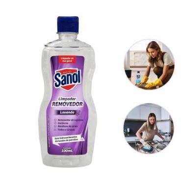 Imagem de Sanol Removedor 500ml Limpador Multiuso Contra Odores, Manchas, Urina,