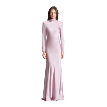 Imagem de Cushnie et Ochs Vestido feminino Allegra liso, Sabugueiro, 44