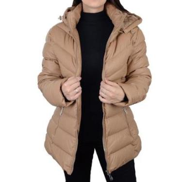 Imagem de Jaqueta Feminina Facinelli By Mooncity Marrom Kaqui - 620252-Feminino