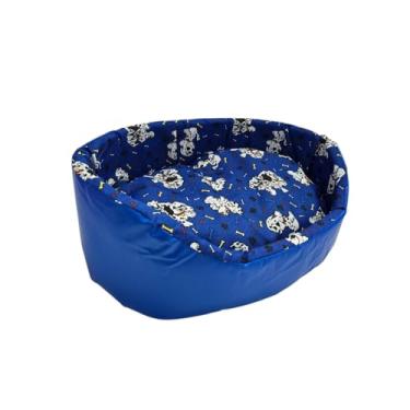 Imagem de Cama Europa Bagum com Ziper para Cães e Gatos - São Benedito Pet (Azul, N.3-47X39X16CM)
