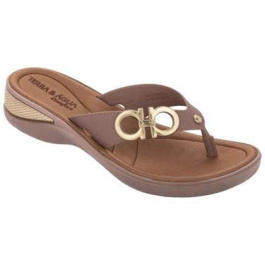 Imagem de Tamanco ortopedico terra e água esporão macio antiderrapante, Capuccin