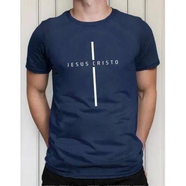 Imagem de Camiseta Camisa Adulto Feminina Masculina Algodão Gospel Evangélica Ca