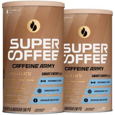 Imagem de Kit 2x SuperCoffee 3.0 Vanilla Latte 380g - Caffeine Army