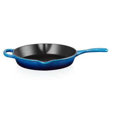 Imagem de Frigideira Skillet Redonda com Alça Signature 26 cm Azul Azure Blue Le Creuset