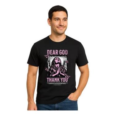 Imagem de Camiseta Masculina Evangélica Religião Fé Gospel Cristã - Deus Religio