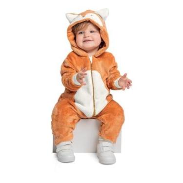 Imagem de Macacão de Raposa Unissex para Bebê Quimby-Unissex