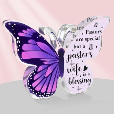 Imagem de Presentes de Dia de Apreciação, Presentes de Apreciação de Pastores, Presentes de Apreciação da Esposa de Pastores, Decoração de Mesa para Mulheres, Placas de Sinais de Decoração 12 x 9 cm, Presentes