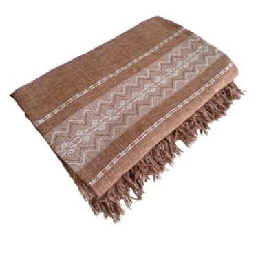 Imagem de Manta Para Sofa Capa De Sofa Gigante Luxo 240 M X 180 M Premium- Proteção Contra Pets, Crianças e Manchas - Para Sofás de 3 Lugares(AREIA DETALH)