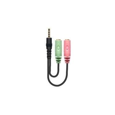 Imagem de Cabo Adaptador de Áudio P2 para P3 ELG para Headset - AAVGP3