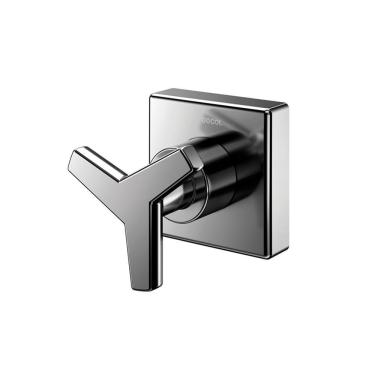 Imagem de Acabamento Para Registro Docol City 877148 Docolbase 1-2", 3-4" E 1" Grafite Polido