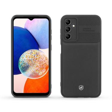Imagem de Capa Para Samsung Galaxy A14 5g - Symetric Preta - Gshield
