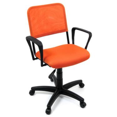 Imagem de Cadeira Giratória  Linha Tela Mesh Hotel Auditório Laranja