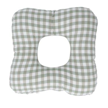 Imagem de Almofada de assento em forma de rosquinha Almofada de assento macia e confortável para alívio de pressão Suporte para cóccix Almofada para alívio de dor pélvica para viagens de