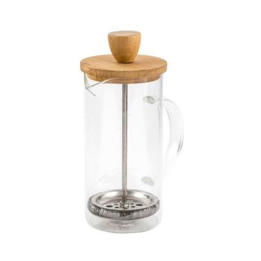 Imagem de Cafeteira De Prensa Francesa Em Vidro Borossilicato 600ml Mimo Style