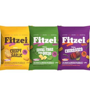 Imagem de Kit Snack Proteico (20g) Fitzei Sem Gluten E Lactose Vitafor