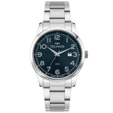Imagem de Relógio Technos Masculino Steel Prata - 2115uch-1a