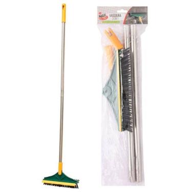 Imagem de Vassoura 3 Em 1 Plastico Pp, Tpe E Aco Inox 97,5 Cm X 22 Cm