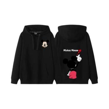 Imagem de Moletom com Capuz Anime Feminino Pato Donald e Margarida - Outono/Inve