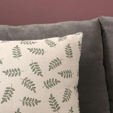 Imagem de Zerodis Fronha de Linho Com Zíper, Capa Têxtil para Casa Quente para Uso Diário Conjunto de Roupa de Cama (45x45)