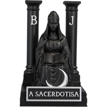 Imagem de Estátua A Sacerdotisa - Arcano Maior de Tarot - Papisa (Nox Argentum)