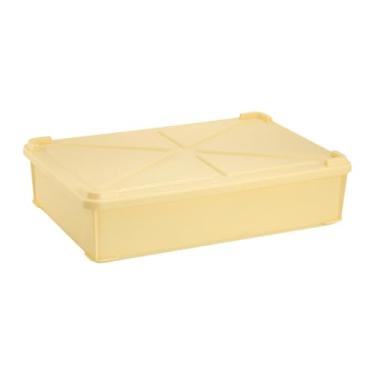 Imagem de FytStycale Caixa à Prova de Pizza com Tampa, Caixa Prática de Armazenamento de Alimentos, Economiza Espaço, Empilhável, Comercial para Cozinha Doméstica, GG 20L