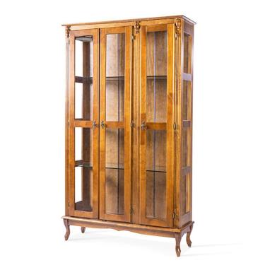 Imagem de Cristaleira Alta Antique 3 Portas 2075 Imbuia - Verniz