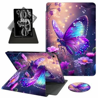 Imagem de ACWDMKH Capa para iPad de 9ª geração, capa para iPad 8ª/7ª geração (2021/2020/2019), rotação de 360 graus de couro PU com suporte flip fólio com capa flip automática para iPad de 10,2 polegadas,